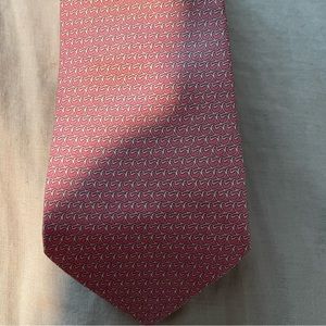 Salvatore Ferragamo tie.